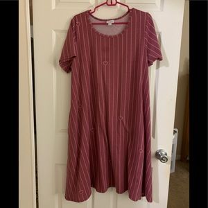 👋4/$25👋 Lularoe XL Jessie Dress